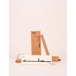 Décoration murale ligne venise 50cm noir