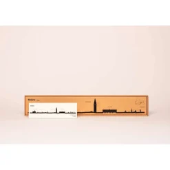 Décoration murale ligne venise 50cm noir