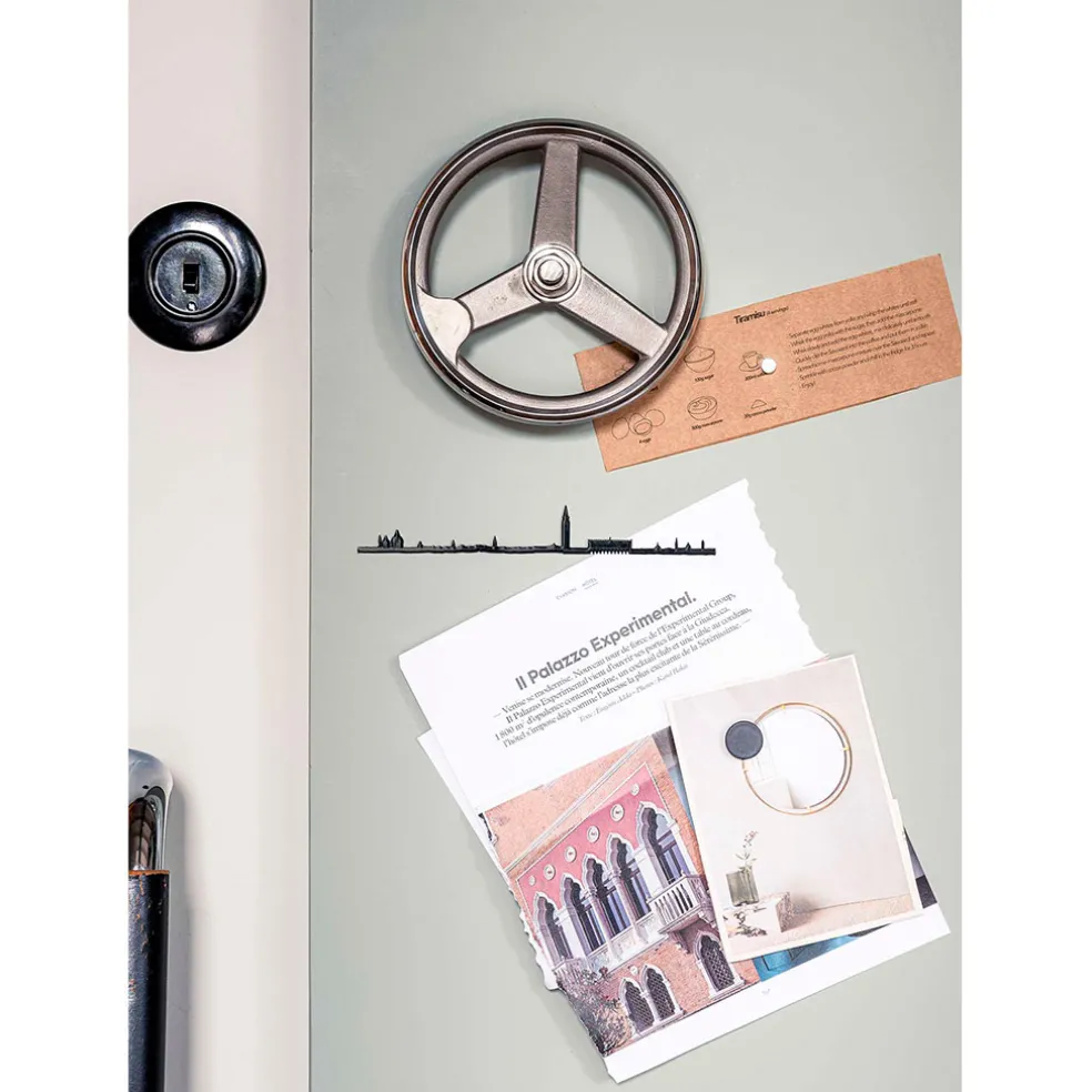 Décoration murale ligne venise 50cm noir