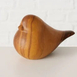 Décoration oiseau en bois foncé - Wilhelmy