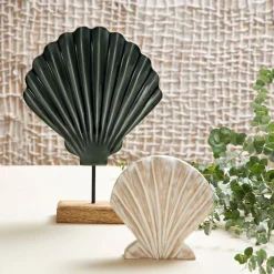 Décoration Saint-Jacques en manguier et fer émeraude - Amarres