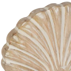 Décoration Saint-Jacques sur pied en manguier et fer blanchi - Amarres