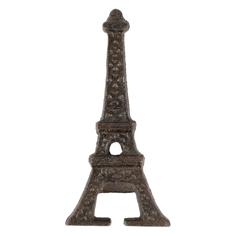 Decapsuleur tour eiffel en fonte brun - Fontnel