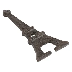 Decapsuleur tour eiffel en fonte brun - Fontnel