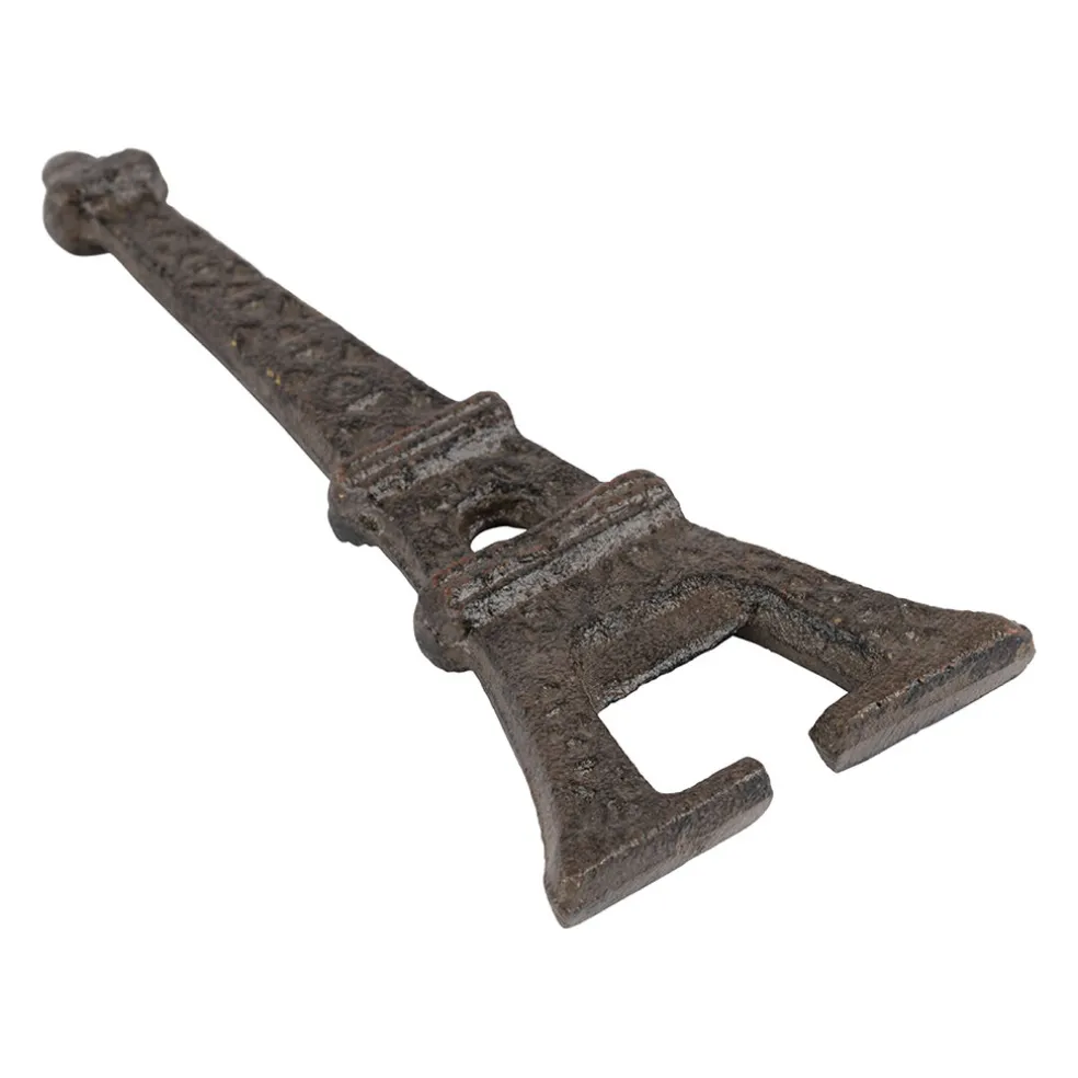 Decapsuleur tour eiffel en fonte brun - Fontnel