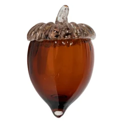Deco gland en verre doré et ambre - Chêne