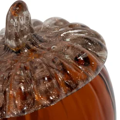 Deco gland en verre doré et ambre - Chêne