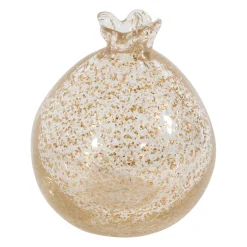 Deco grenade en verre doré - Grenadier