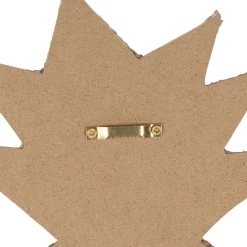 Deco murale ananas en coquillage naturel et blanc - Cauri