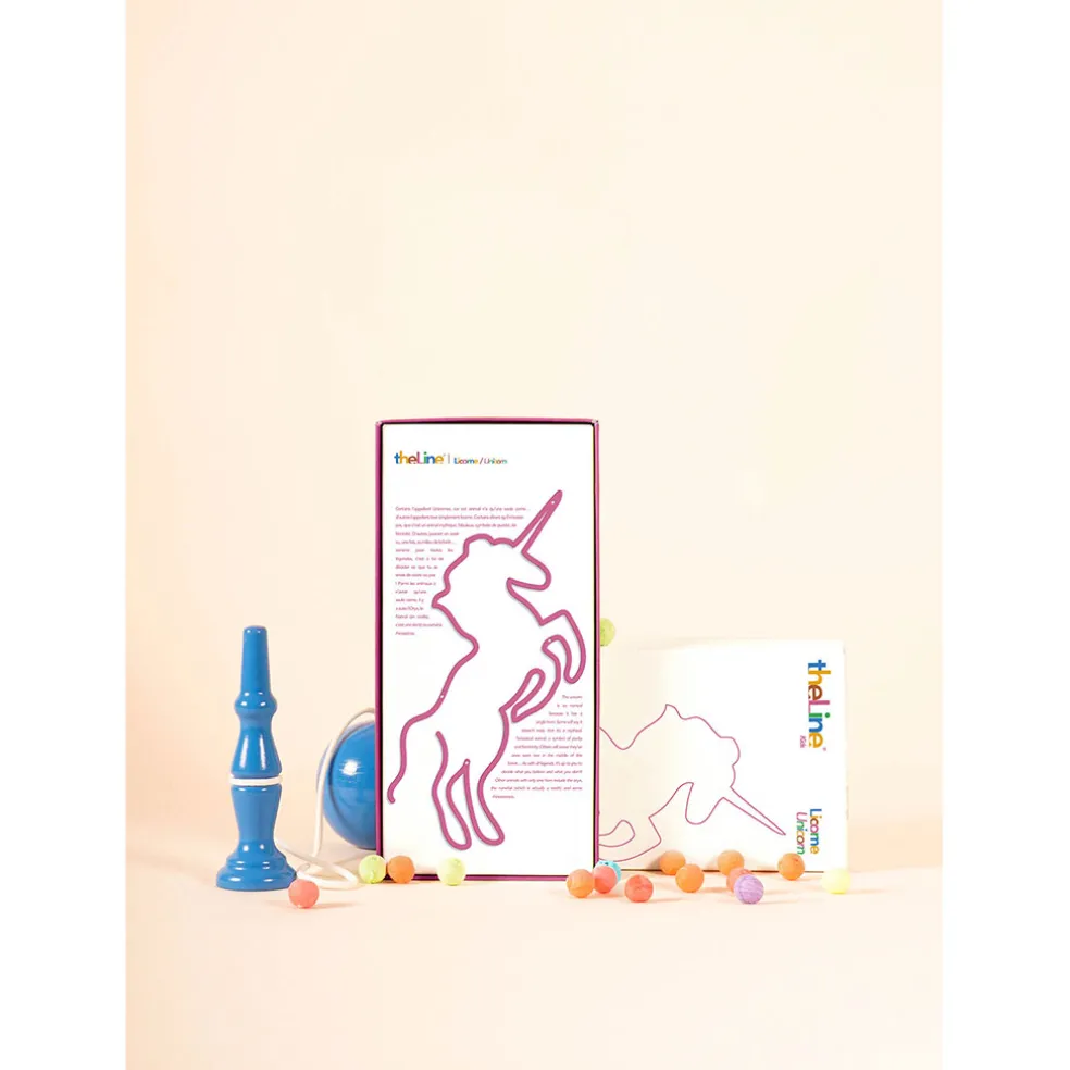 Deco murale en acier doré 30x15cm - Licorne