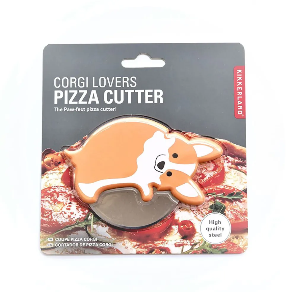 Decoupe pizza chien