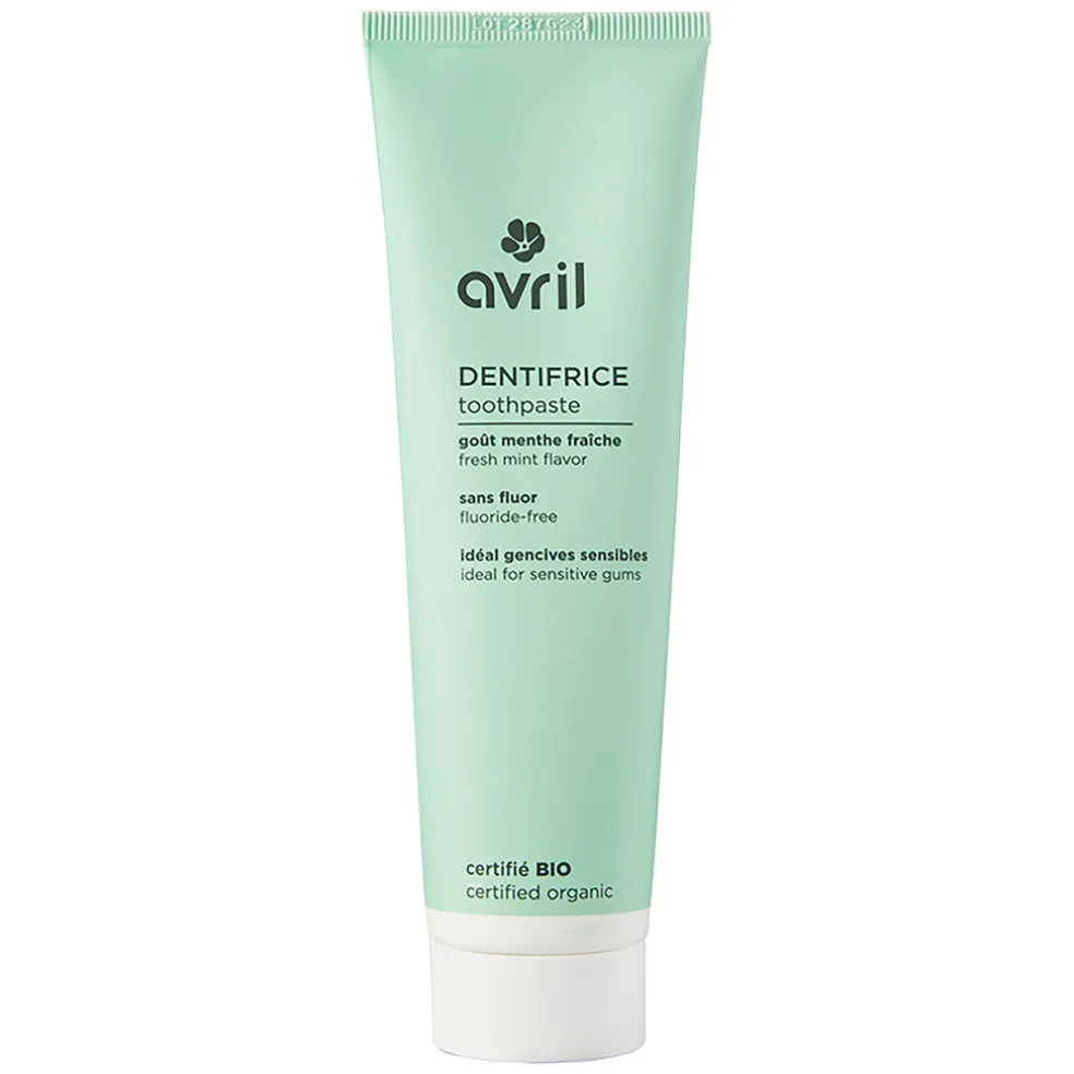Dentifrice sans fluor avril 100ml - certifié bio