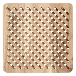 Dessous de plat carré bois natutel - dalbert