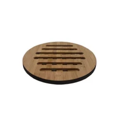 Dessous de plat en bambou noir - Graphite