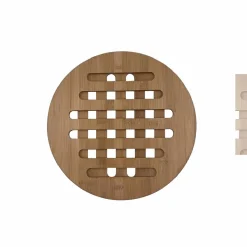 Dessous de plat en bambou noir - Graphite