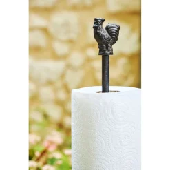 Devidoir essuie-tout en fer brun - campagne