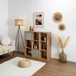 Etagère module 9 cases 99x102cm - Kara