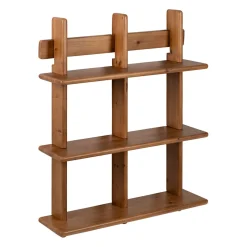 Etagère murale 3 niveaux en sapin naturel H78cm - Tradition