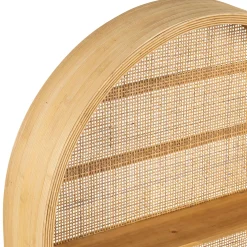 Etagère murale 3 niveaux en rotin naturel H91cm - Essencia