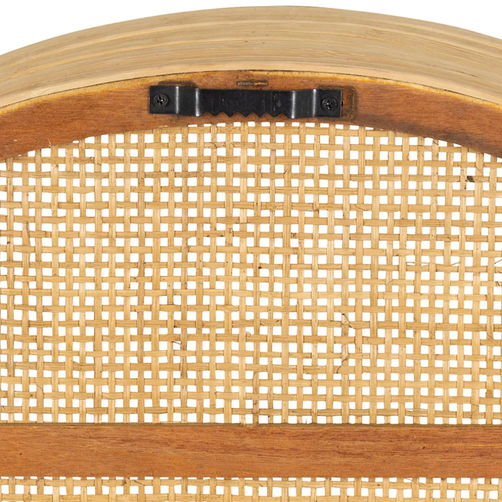 Etagère murale 3 niveaux en rotin naturel H91cm - Essencia