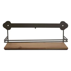 Etagère murale en fer brun - Maison De Famille