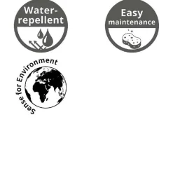 Fauteuil de jardin oeuf suspendu en resine tressée - Riga