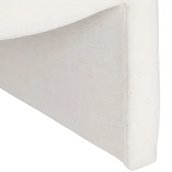 Fauteuil en lin écru - Minimal