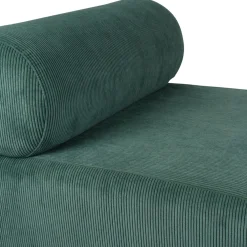 Fauteuil en velours côtelé vert - Chelsea