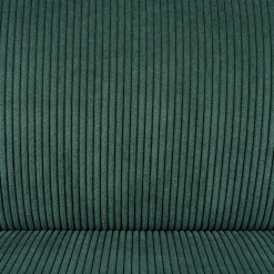 Fauteuil en velours côtelé vert - Chelsea