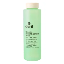 Flacon rechargeable pour gel douche 350ml