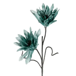 Fleur artificielle Anémone bleu h98cm