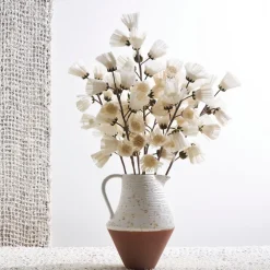 Fleur artificielle blanc cassé h95cm - Cammae