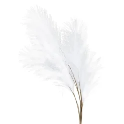 Fleur artificielle blanche h91cm - Celosia