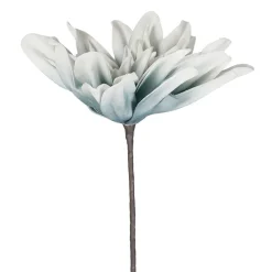 Fleur artificielle bleu et blanc h69cm - Tulia