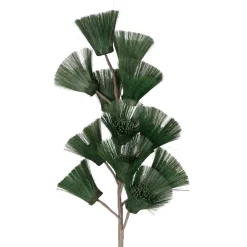 Fleur artificielle camae vert foncé