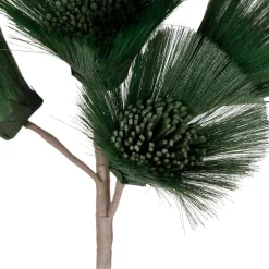 Fleur artificielle camae vert foncé