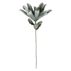 Fleur tubai vert d'eau h97cm eva+fil de fer