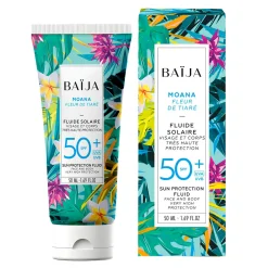 Fluide solaire SPF50+ 50ml - Moana