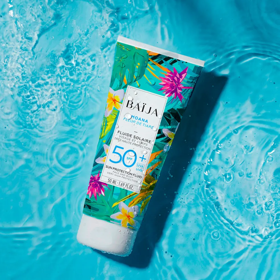Fluide solaire SPF50+ 50ml - Moana