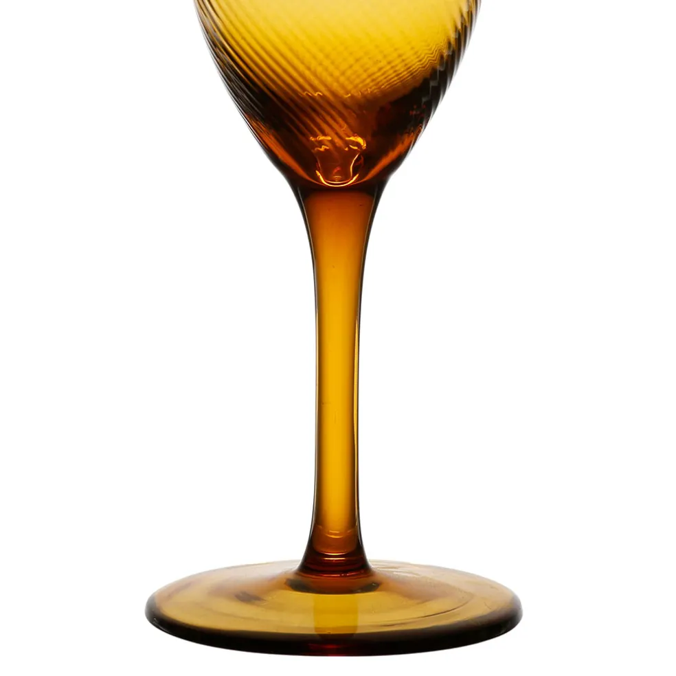 Flute en verre ambre 25cl - Champart