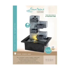 Fontaine d'extérieur 5 niveaux h27cm