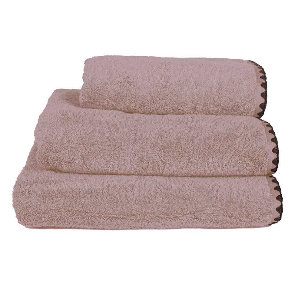 Gant de toilette en coton pétale 15x21cm - Issey