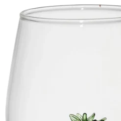 Gobelet ananas en verre ambre 38cl - Colorea