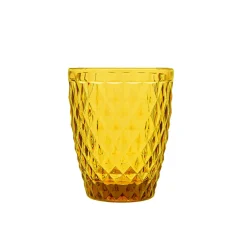 Gobelet en verre ambré 22cl - Diamond