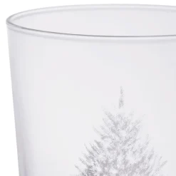 Gobelet en verre blanc sapin 36cl - Bodega