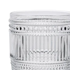 Gobelet en verre transparent 27cl - Strie