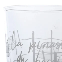 Gobelet pinasse bassin bodega blanc 35.5cl en verre