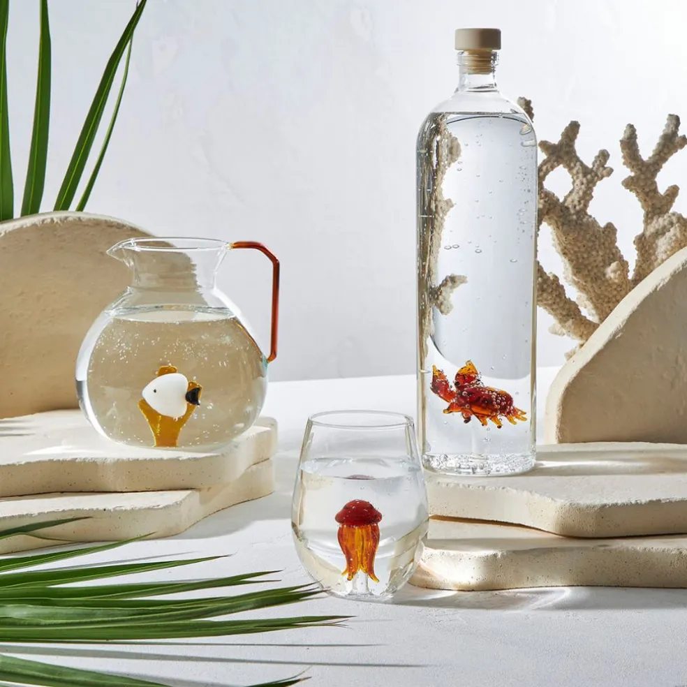 Gobelet poulpe en verre borosilicate 50cl - Océan