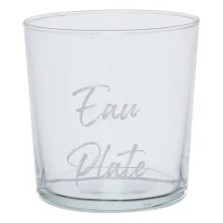 Gobelet "eau plate" en verre blanc 36cl - Bodega