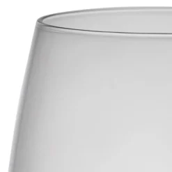 Gobelet santa en verre borosilicate rouge 50cl - Noel